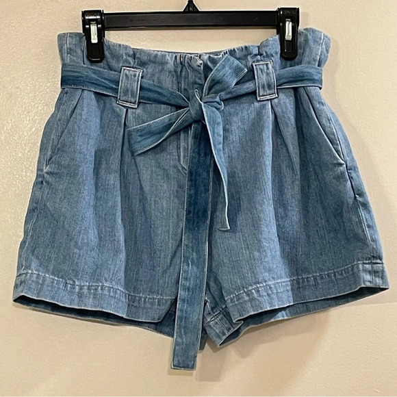 L'AGENCE Blue Jean Shorts - Picture 6 of 11